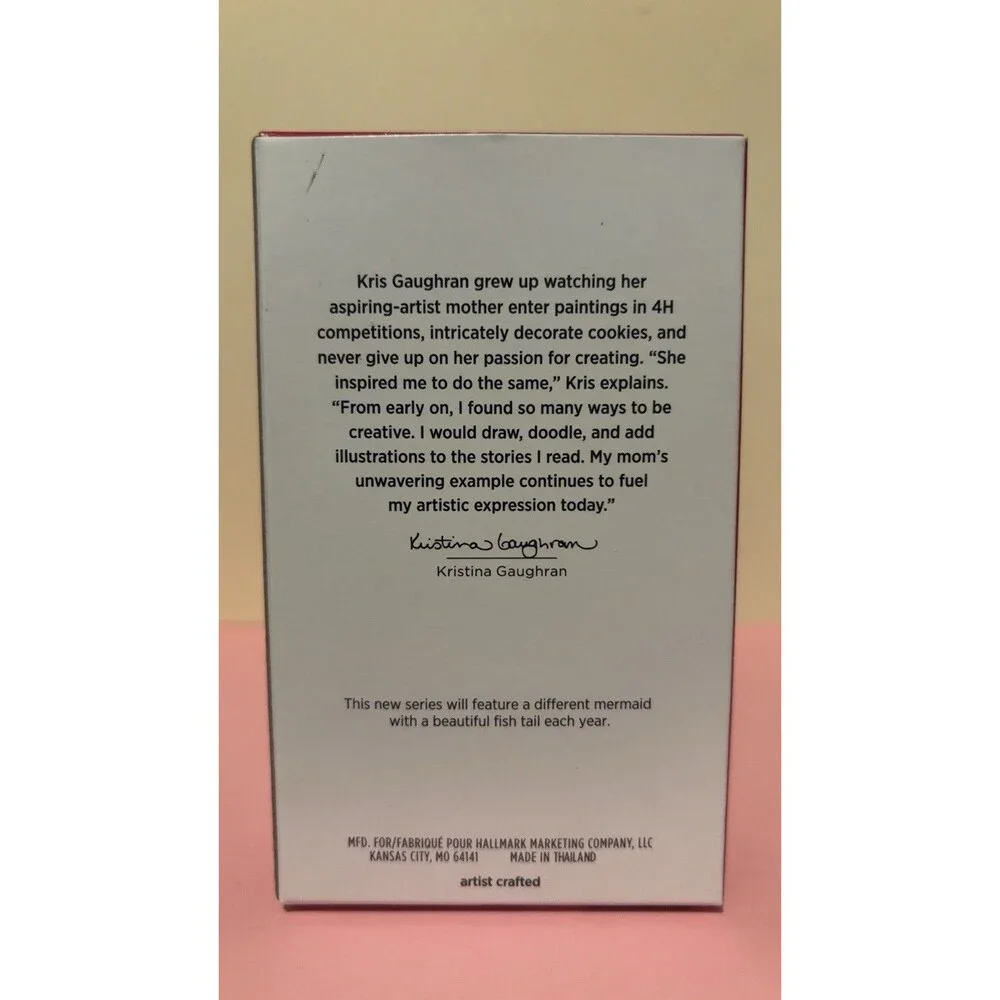 2023 Hallmark Keepsake 1st in the Mythical Mermaids Series in Box